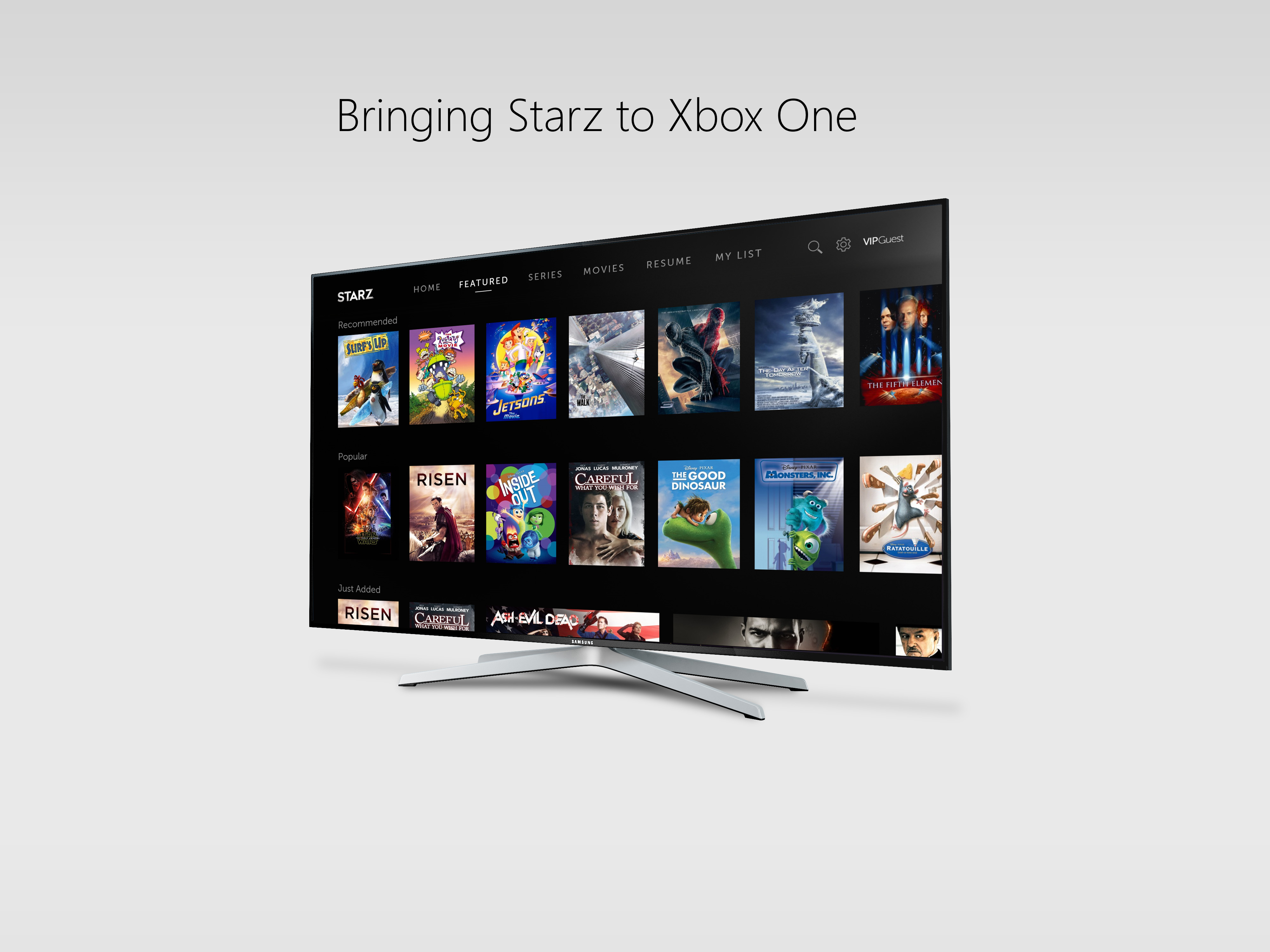 Stars Xbox One Application