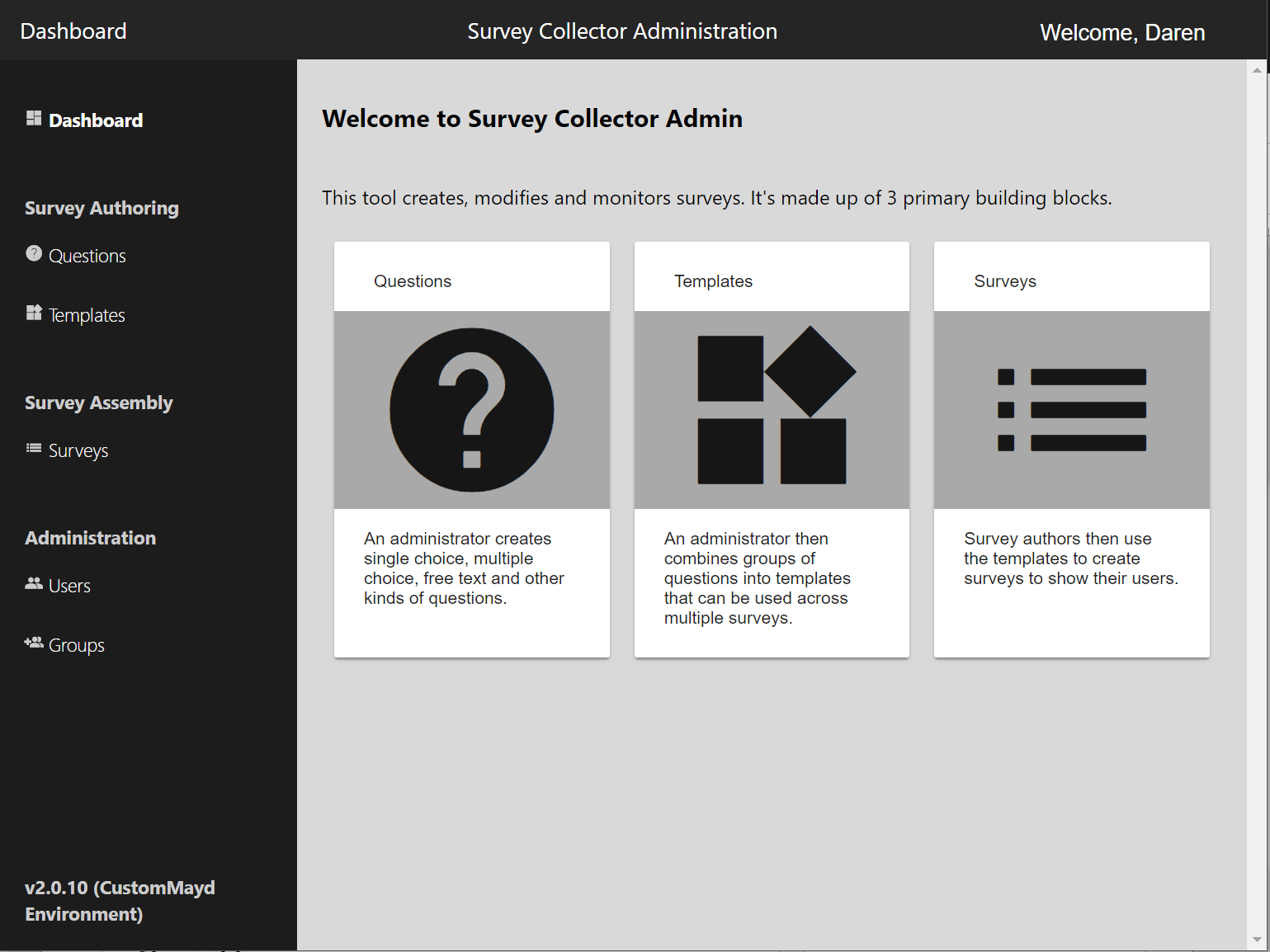 Microsoft Survey Collector